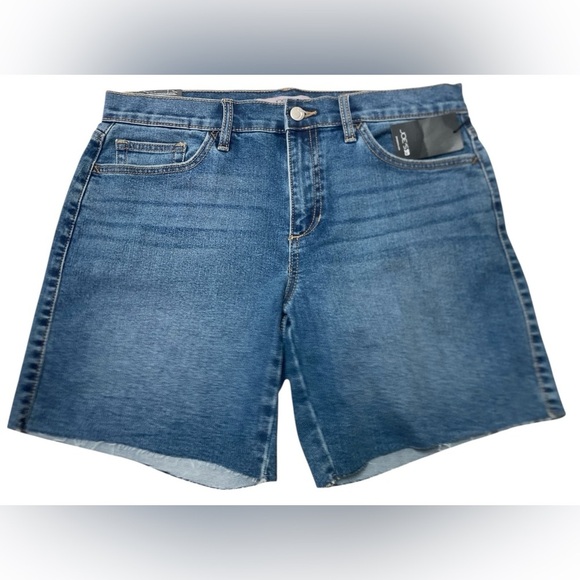 Joe’s Jeans NWT Easy Bermuda Jean Shorts Women’s Size 30 Blue - Picture 3 of 10
